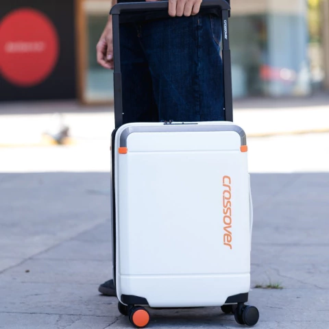 [CX-935002] Valija Crossover Lola Carry On Policarbonato Blanco