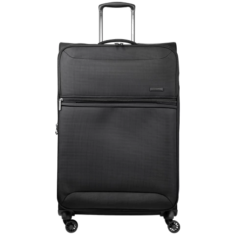 [CX-932004-2] Valija Crossover Grande Semi Rígida Pluma Negro