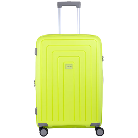 [CX-933003-1] Valija Crossover Mediana Polipropileno Vani Verde Limón