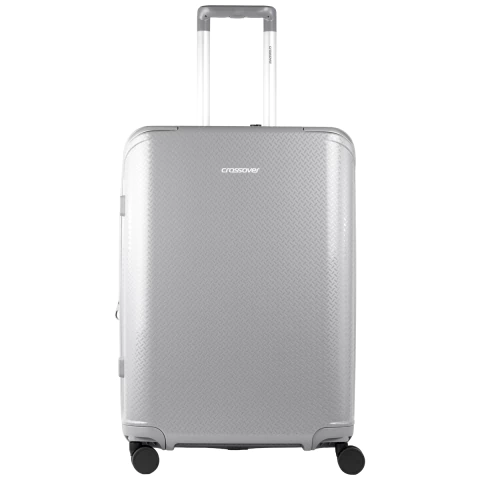 [CX-926003] Valija Crossover Mediana Policarbonato Vesta Gris Oscuro