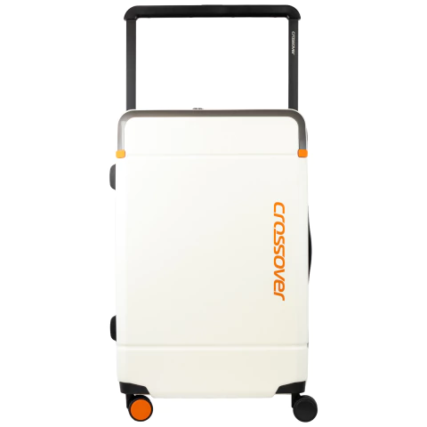 [CX-935003-1] Valija Crossover Lola Mediana Policarbonato Blanco