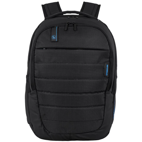 [CX-4245] Mochila Grande Portanotebook 15.6" Office Negro con Azul