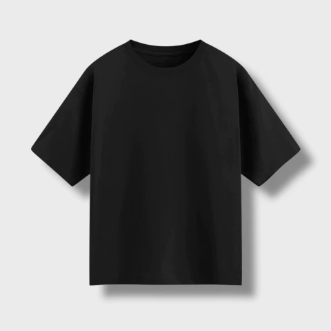 [RY-REMERAOVERZISENEGR] REMERA OVERZISE NEGRA 24.1 PEINADA