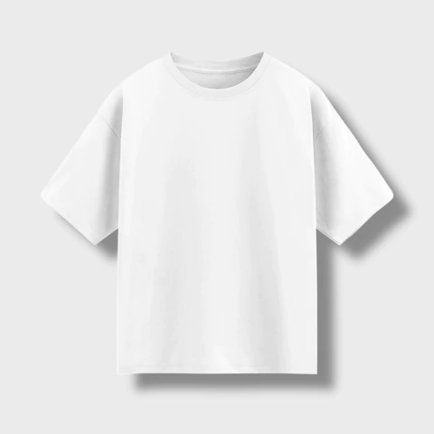 [RY-REMERAOVERZISEBLAN] REMERA OVERZISE BLANCA PEINADA 24.1