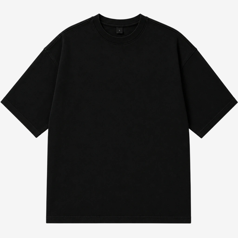 [RY-REMERAOVER201PREMI-1] REMERA NEGRA OVER 20.1 PREMIUM NUEVA MOLDERIA