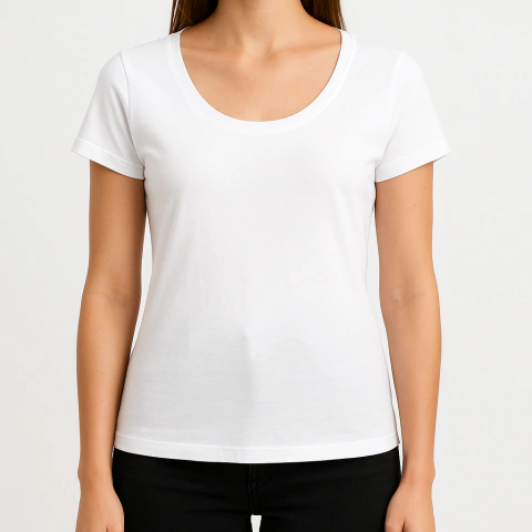 [RY-REMERABLANCAMUJERP] REMERA BLANCA MUJER PEINADO