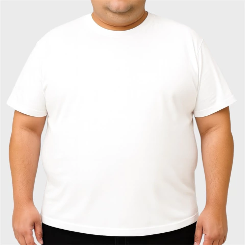 [RY-REMERABLANCOPEINAD] REMERA BLANCO PEINADO TALLE ESPECIAL