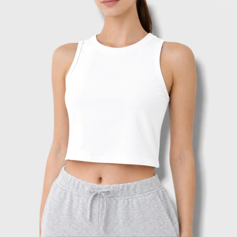 [RY-MUSCULOSABLANCADEM] MUSCULOSA BLANCA DE MUJER