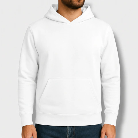 [RY-BUZOCANGUROBLANCOF] BUZO CANGURO BLANCO FRISA INVISIBLE