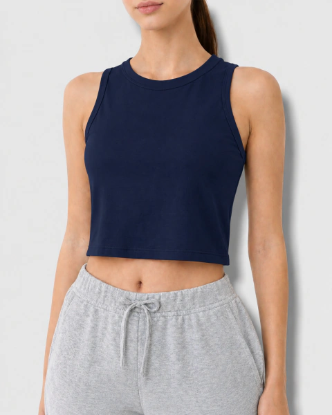 [RY-MUSCULOSAAZULMARIN] MUSCULOSA AZUL MARINO DE MUJER