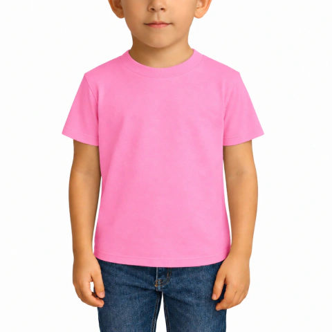 [RY-REMERADENINOROSACH] REMERA DE NIÑO ROSA CHICLE