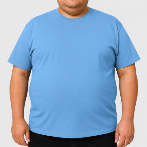 REMERA TALLE ESPECIAL ALGODÓN PEINADO