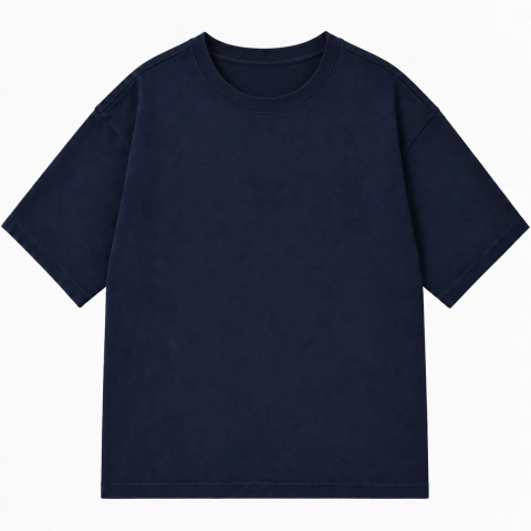 [RY-REMERAAZULMARINOOV-1] REMERA AZUL MARINO OVER 20.1 PREMIUM NUEVA MOLDERIA