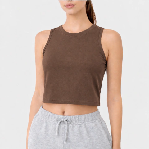 [RY-MUSCULOSACHOCOLATE] MUSCULOSA CHOCOLATE DE MUJER