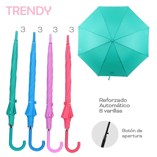 [LN-26086] PARAGUAS TRENDY 6285