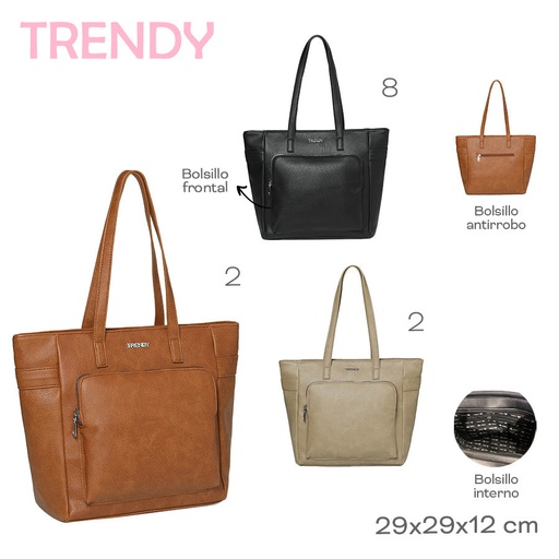 [LN-32257] TOTE BAG TRENDY 18993