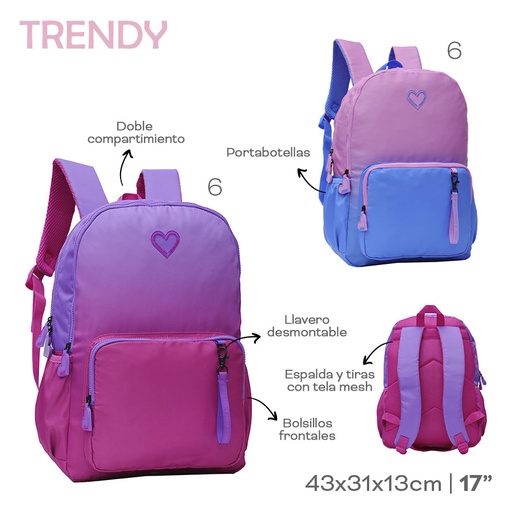 [LN-29096] MOCHILA TRENDY 28184