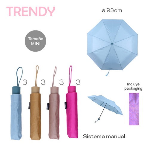 [LN-33010] PARAGUAS TRENDY 28449B