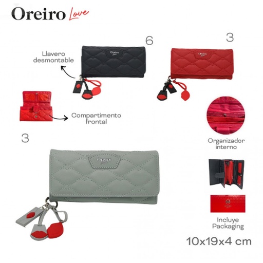 [LN-38184] BILLETERA OREIRO LOVE 29735