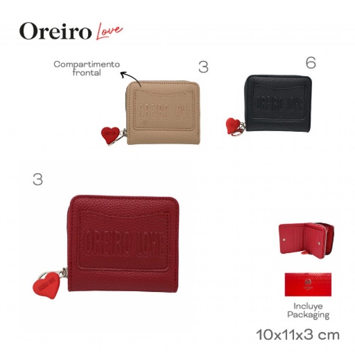 [LN-38180] BILLETERA OREIRO LOVE 29728
