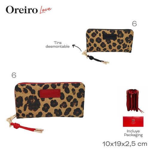[LN-38248] BILLETERA OREIRO LOVE 29725