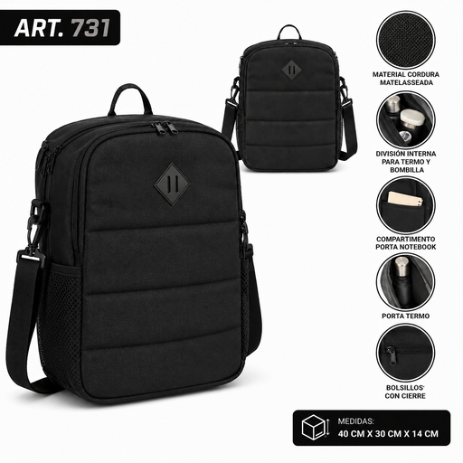 [LN-37162] MOCHILA MATERA PORTANOTEBOOK 731
