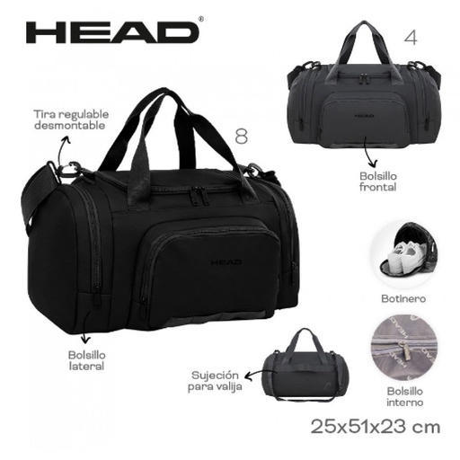 [LN-37840] BOLSO DEPORTIVO HEAD 31629