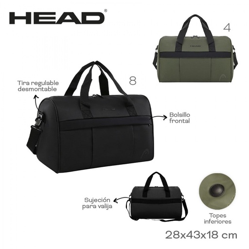 [LN-37850] BOLSO DEPORTIVO HEAD 31623