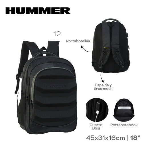 [LN-27949] MOCHILA PORTANOTEBOOK HUMMER 27834