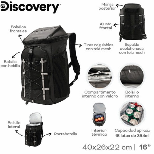 [LN-37819] MOCHILA COOLER BAG DISCOVERY 28932