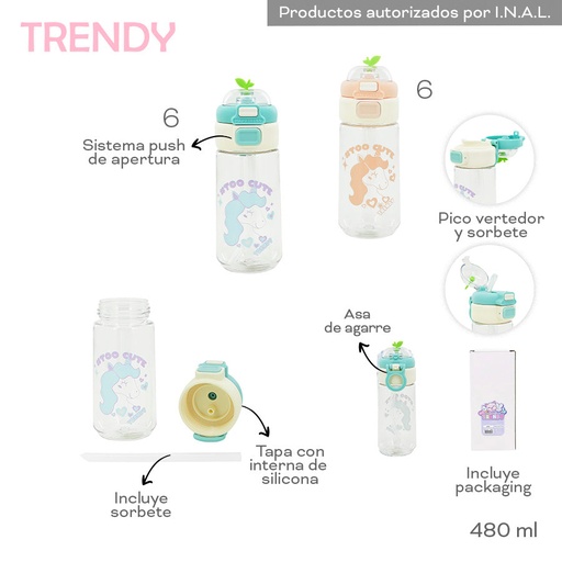 [LN-37677] BOTELLA TRENDY 30436