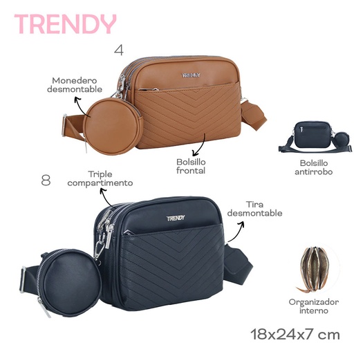 [LN-31101] MORRAL C/MONEDERO TRENDY 18931