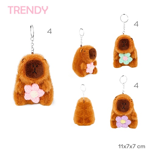 [LN-37442] LLAVERO PELUCHE TRENDY 30490