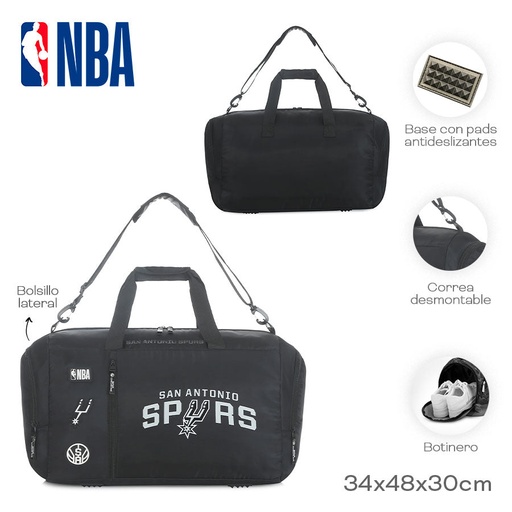 [LN-26687] BOLSO DEPORTIVO NBA SAN ANTONIO SPURS 17133