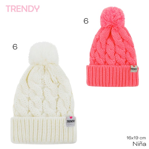 [LN-18371] GORRO TRENDY 13829