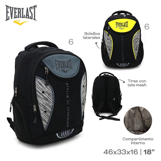 [LN-22640] MOCHILA EVERLAST 16308