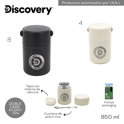 [LN-15307] TERMO PARA ALIMENTOS DISCOVERY 850ML 14097