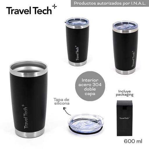 [LN-31664] VASO TERMICO TRAVEL TECH 600ML 18616