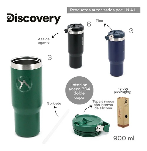 [LN-23246] VASO TERMICO DISCOVERY 900ML 18492