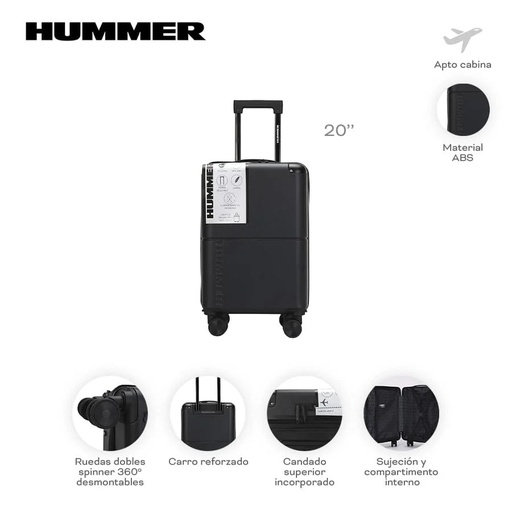 [LN-37314] VALIJA CARRY ON HUMMER 28962