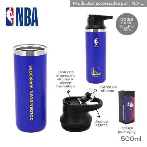 [LN-35505] BOTELLA TERMICA NBA GOLDEN STATE WARRIORS 31363