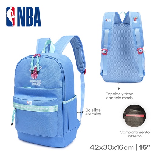 [LN-26707] MOCHILA NBA MIAMI HEAT 22280
