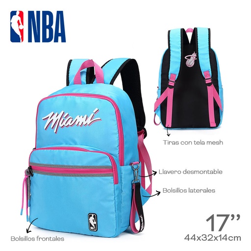 [LN-22224] MOCHILA NBA MIAMI HEAT 22086