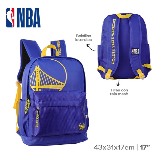 [LN-28163] MOCHILA NBA GOLDEN STATE WARRIORS 27963