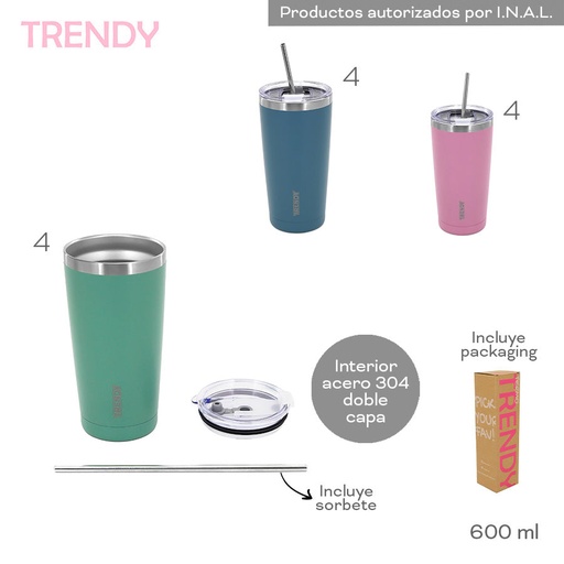 [LN-36310] VASO TERMICO TRENDY 30911