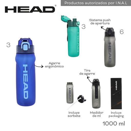 [LN-36314] BOTELLA HEAD 31370