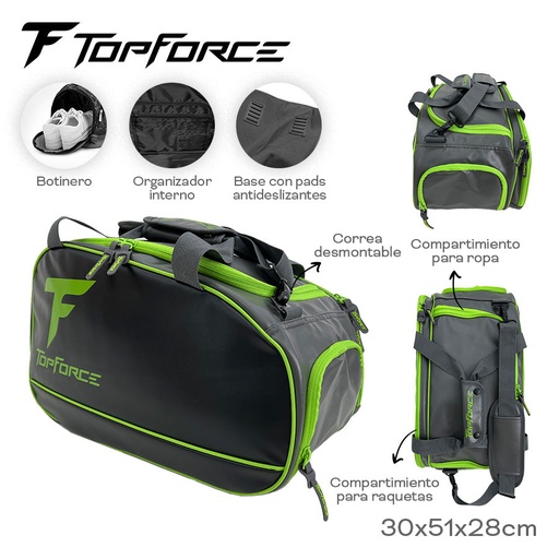 [LN-29281] BOLSO PALETERO TOP FORCE 28227