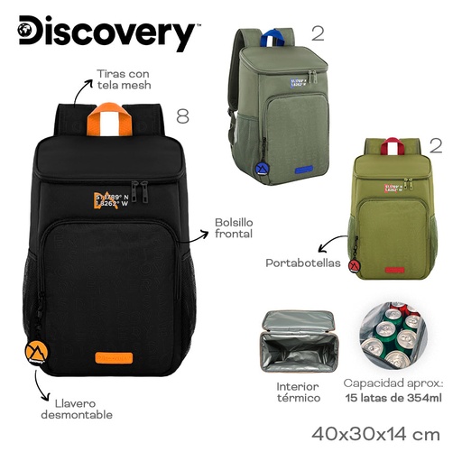 [LN-36015] MOCHILA COOLER DISCOVERY 19063