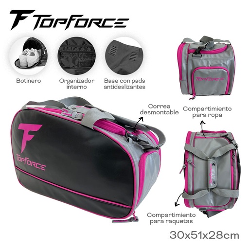 [LN-29280] BOLSO PALETERO TOP FORCE 28226