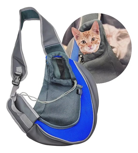 [LN-22155] MOCHILA BANDOLERA MASCOTAS 13160